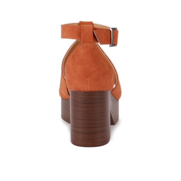 Wonderly Emilia Platform Sandals Burnt Orange Size 6 NWB - Picture 15 of 16